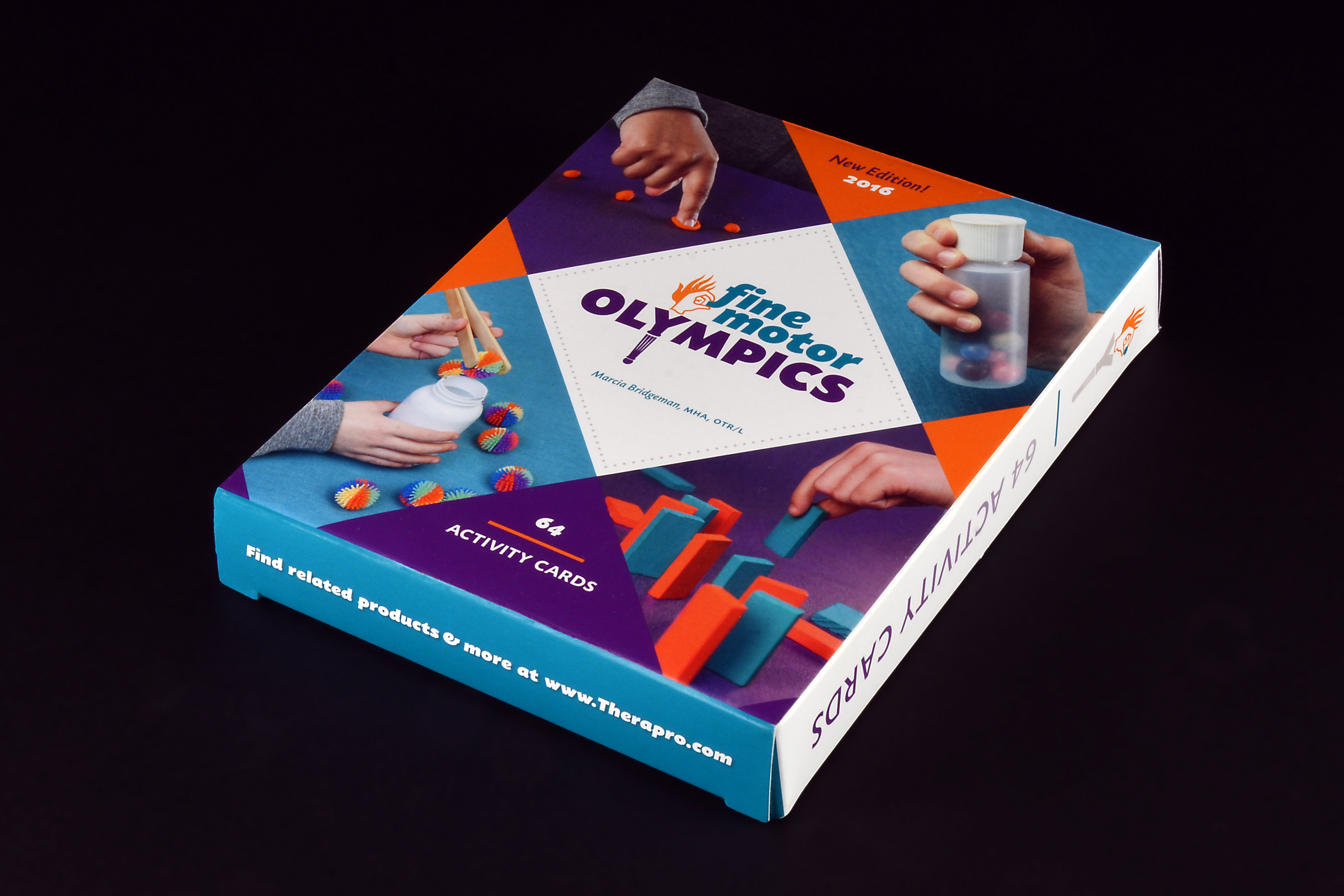 Box design for Fine Motor Olympics, an educational product designed by Milk Row